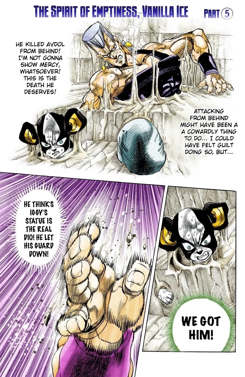 JoJo no Kimyou na Bouken Part 3: Stardust Crusaders Colored Manga, chapter 129, page 1