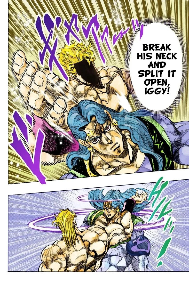 JoJo no Kimyou na Bouken Part 3: Stardust Crusaders Colored Manga, chapter 129, page 2