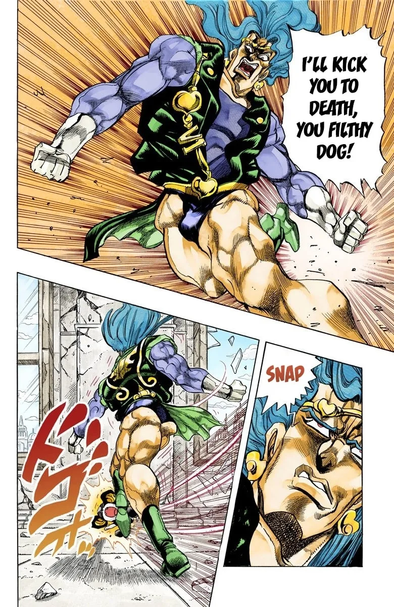 JoJo no Kimyou na Bouken Part 3: Stardust Crusaders Colored Manga, chapter 129, page 10