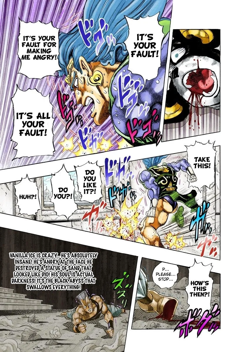 JoJo no Kimyou na Bouken Part 3: Stardust Crusaders Colored Manga, chapter 129, page 11