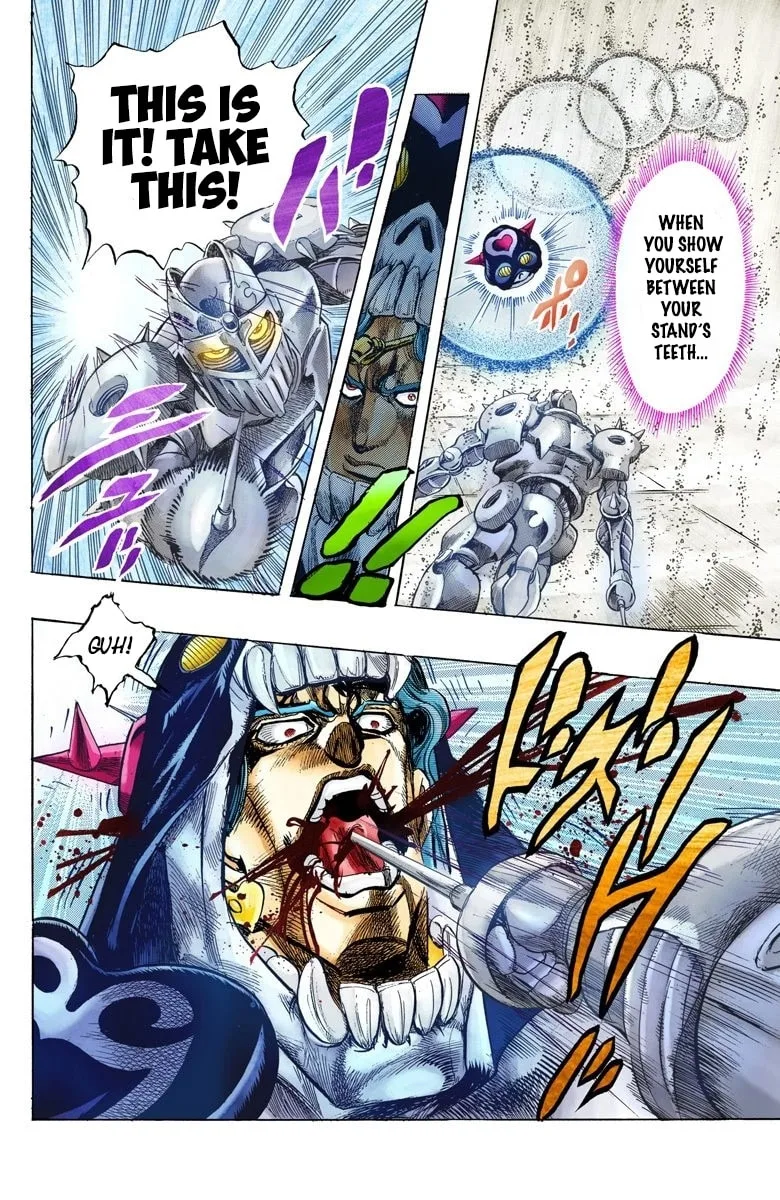 JoJo no Kimyou na Bouken Part 3: Stardust Crusaders Colored Manga, chapter 129, page 18