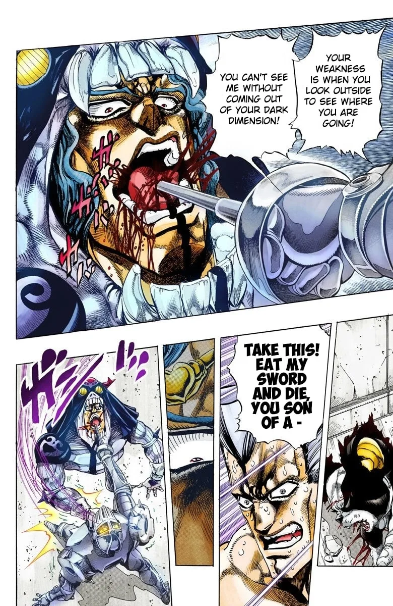 JoJo no Kimyou na Bouken Part 3: Stardust Crusaders Colored Manga, chapter 130, page 2