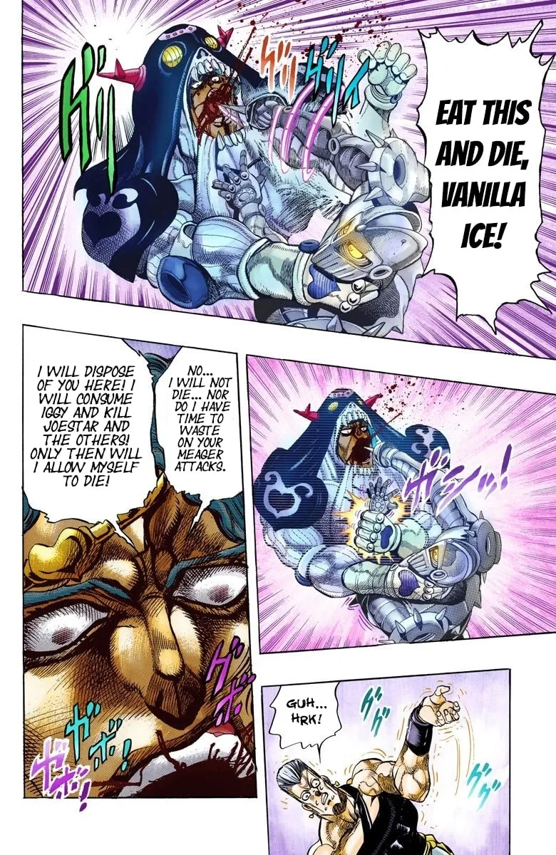 JoJo no Kimyou na Bouken Part 3: Stardust Crusaders Colored Manga, chapter 130, page 4