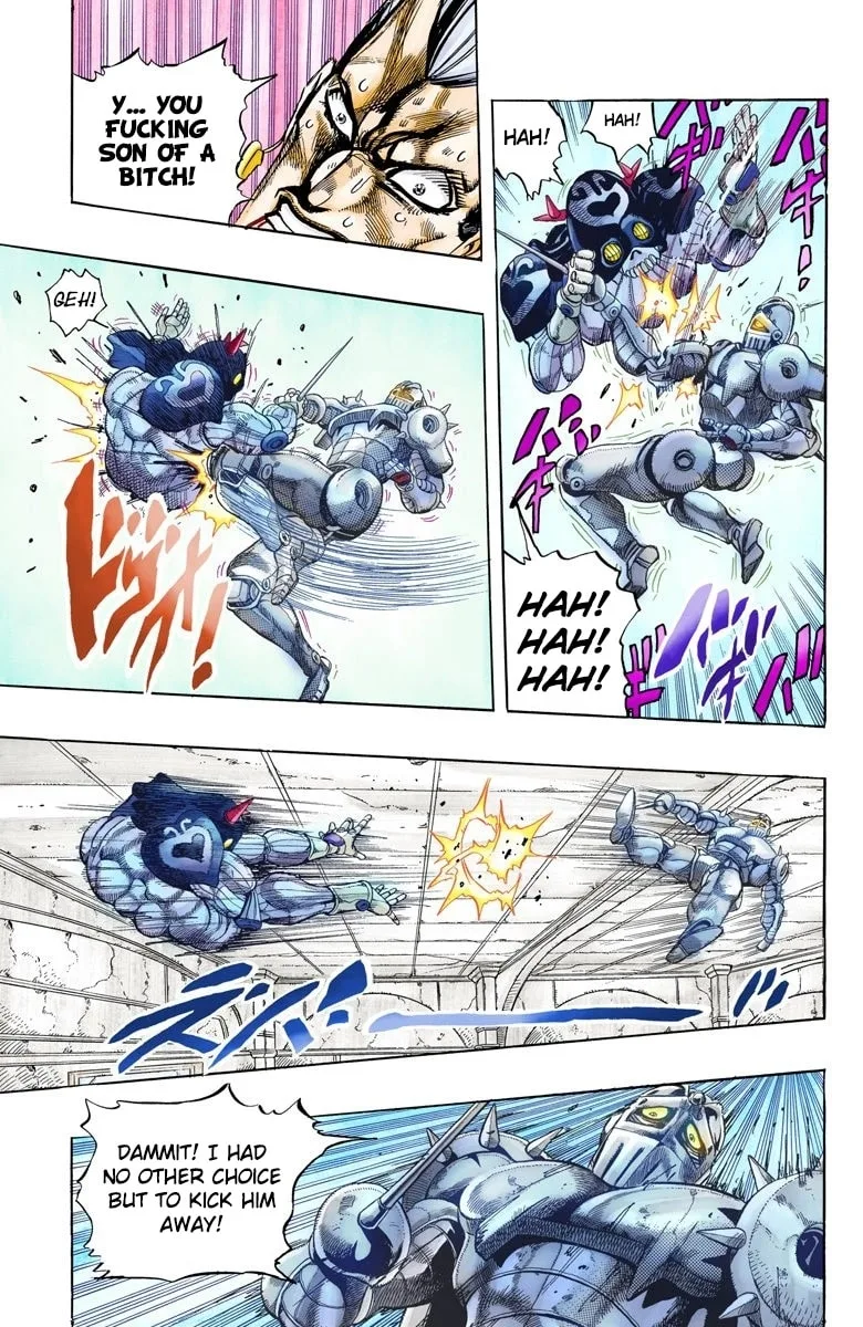 JoJo no Kimyou na Bouken Part 3: Stardust Crusaders Colored Manga, chapter 130, page 9