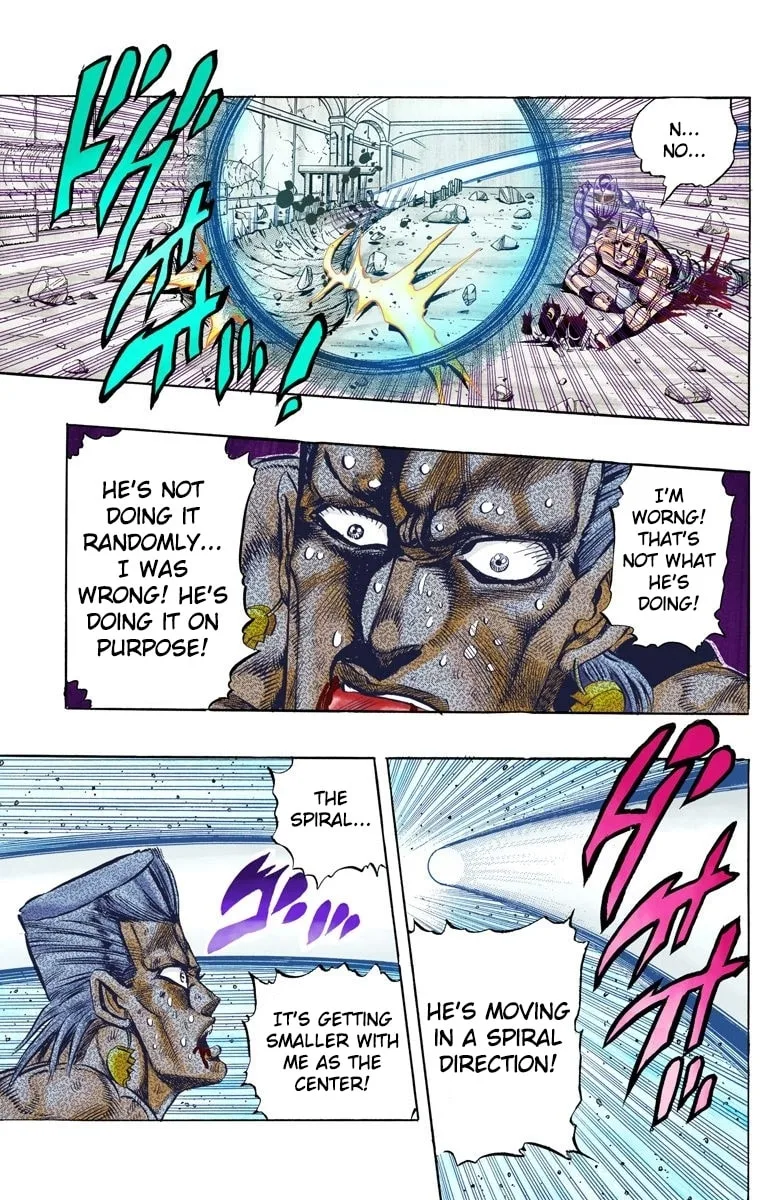 JoJo no Kimyou na Bouken Part 3: Stardust Crusaders Colored Manga, chapter 130, page 19