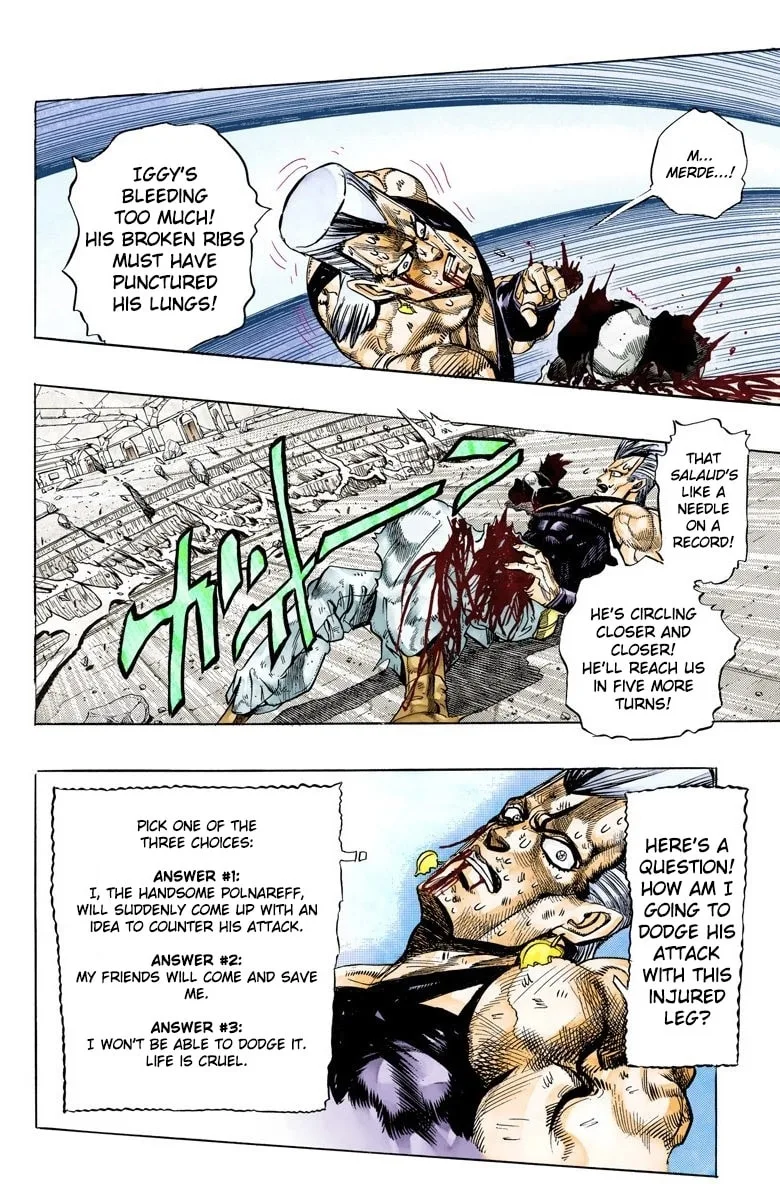 JoJo no Kimyou na Bouken Part 3: Stardust Crusaders Colored Manga, chapter 131, page 4