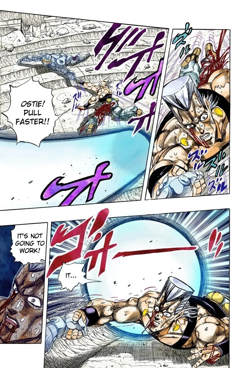 JoJo no Kimyou na Bouken Part 3: Stardust Crusaders Colored Manga, chapter 131, page 7