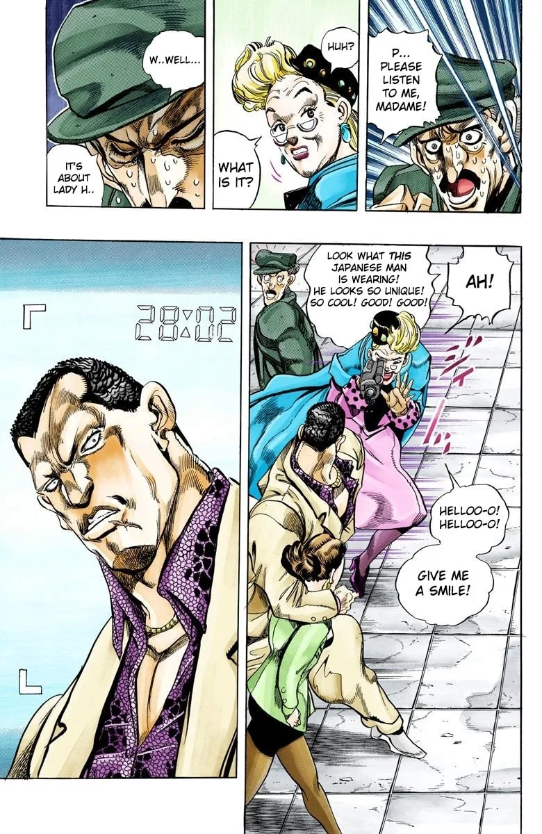 JoJo no Kimyou na Bouken Part 3: Stardust Crusaders Colored Manga, chapter 133, page 6