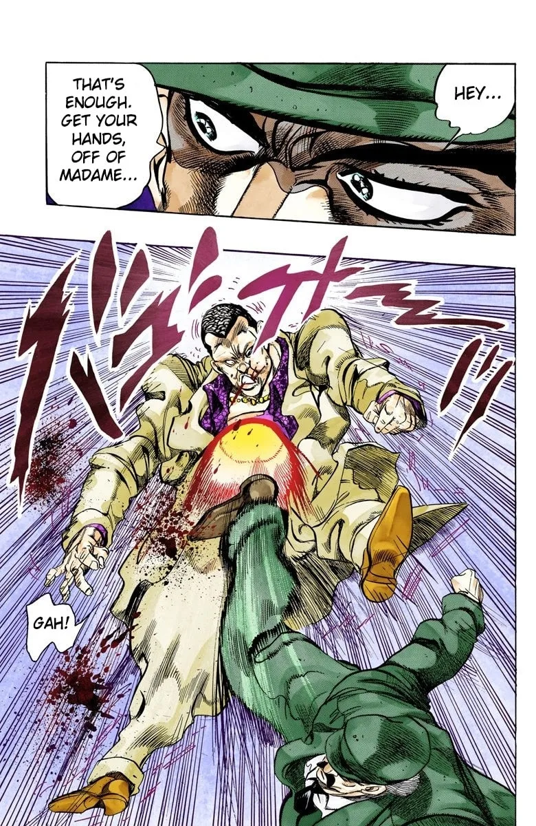 JoJo no Kimyou na Bouken Part 3: Stardust Crusaders Colored Manga, chapter 133, page 8