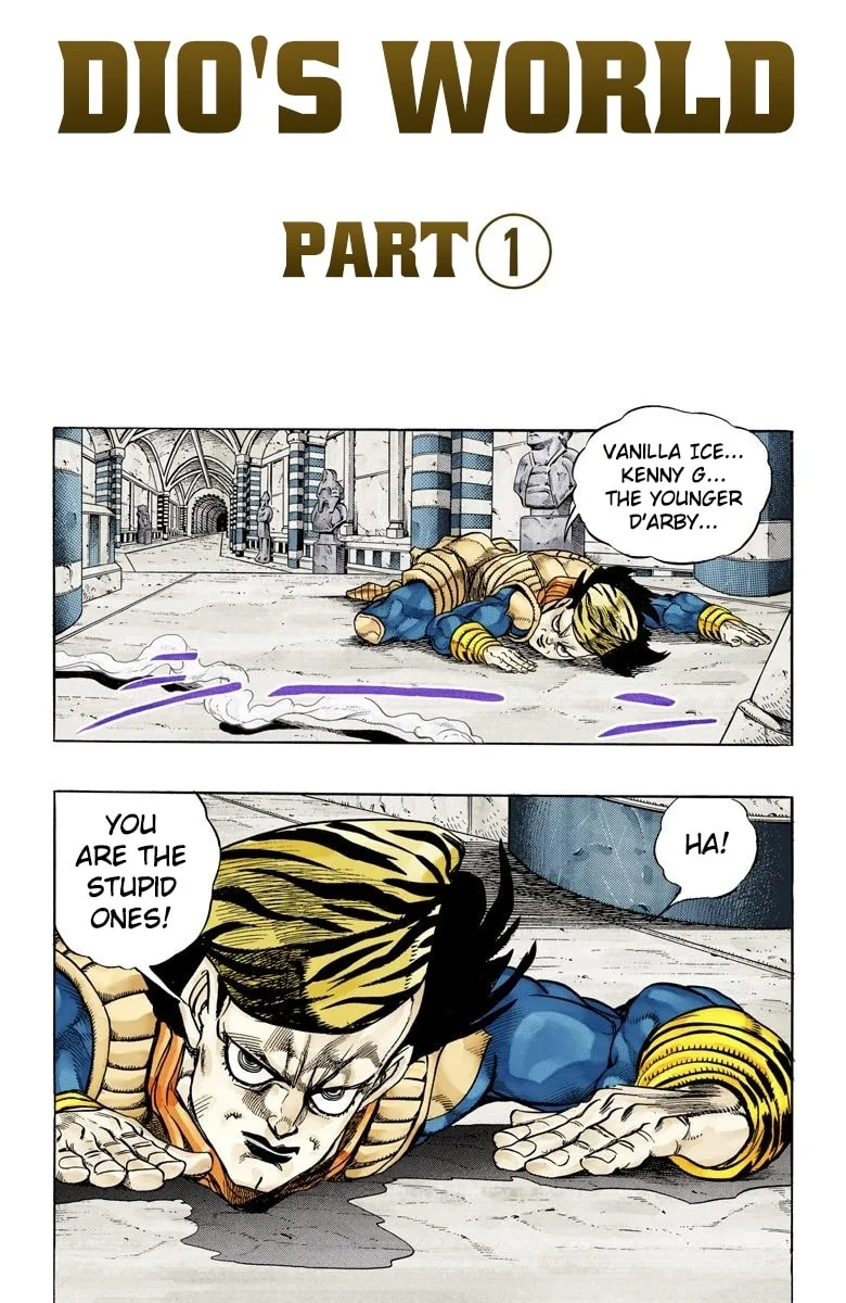 JoJo no Kimyou na Bouken Part 3: Stardust Crusaders Colored Manga, chapter 134, page 2