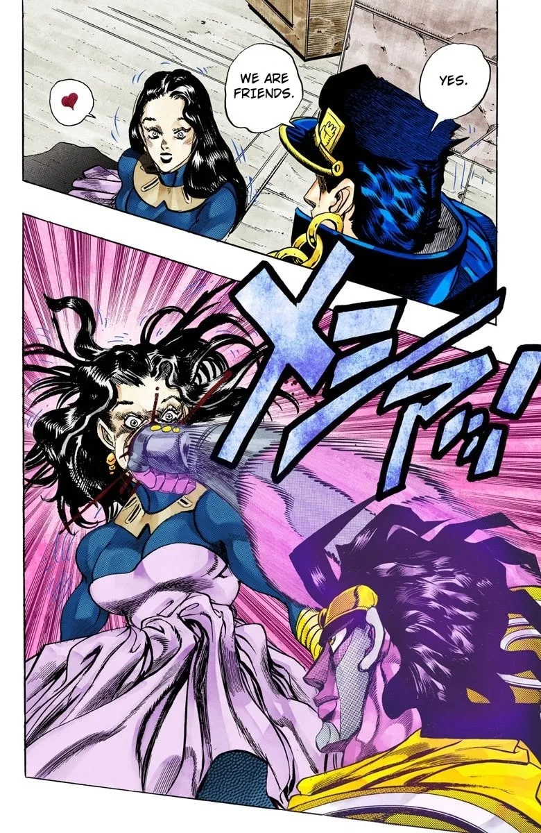 JoJo no Kimyou na Bouken Part 3: Stardust Crusaders Colored Manga, chapter 134, page 8