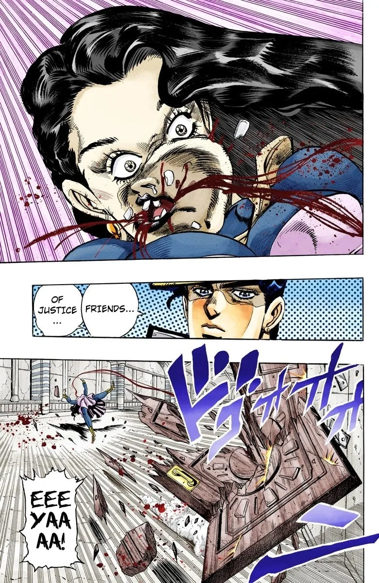 JoJo no Kimyou na Bouken Part 3: Stardust Crusaders Colored Manga, chapter 134, page 9