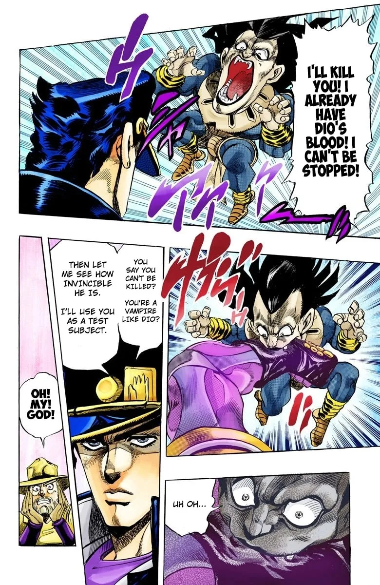 JoJo no Kimyou na Bouken Part 3: Stardust Crusaders Colored Manga, chapter 134, page 12