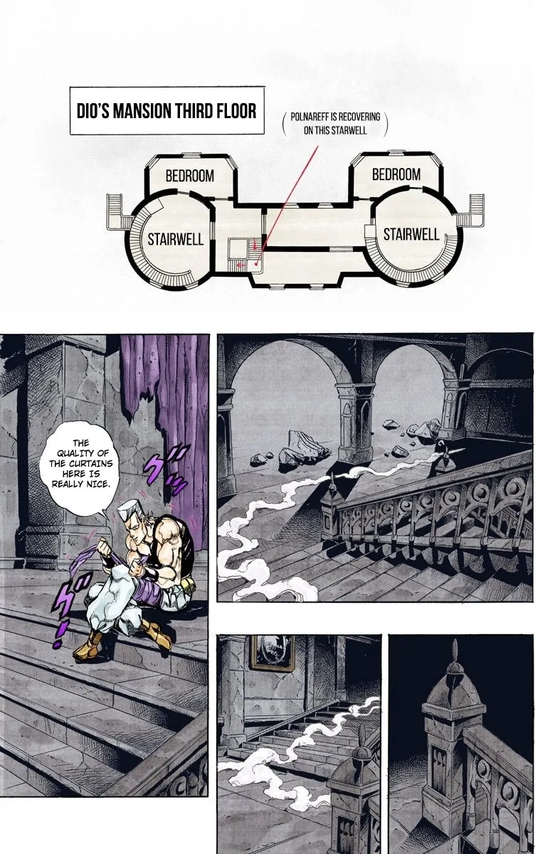 JoJo no Kimyou na Bouken Part 3: Stardust Crusaders Colored Manga, chapter 134, page 15