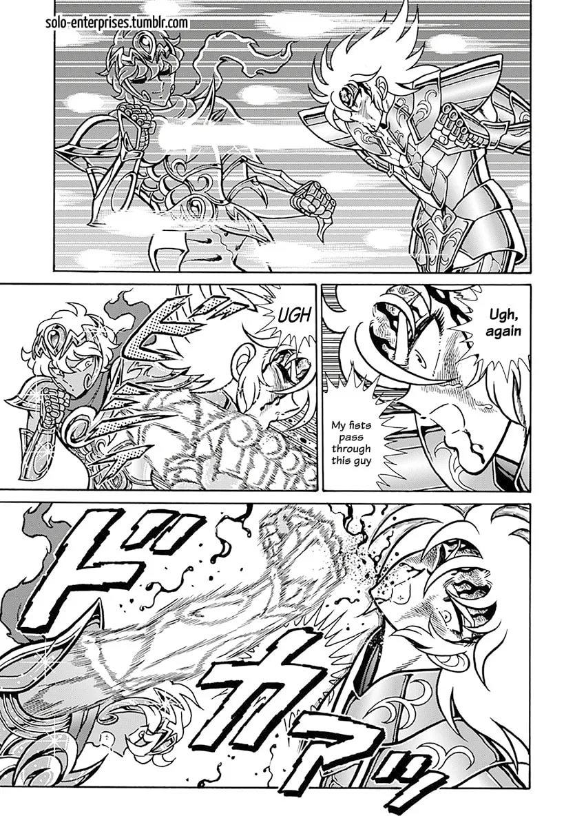 Saint Seiya: Kaiou Saiki RERISE OF POSEIDON, chapter 11, page 22