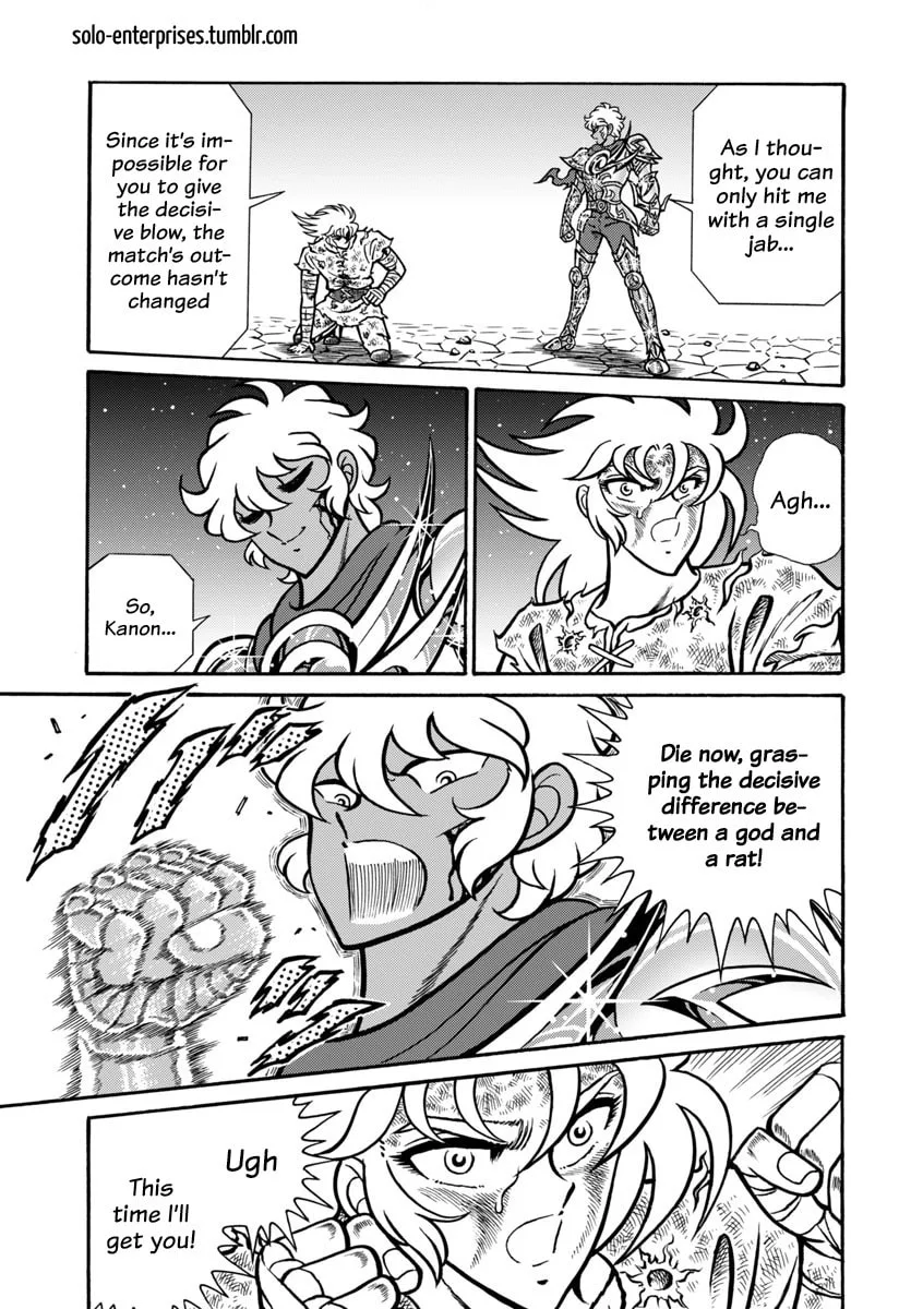 Saint Seiya: Kaiou Saiki RERISE OF POSEIDON, chapter 12, page 18