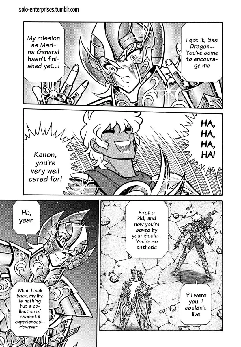 Saint Seiya: Kaiou Saiki RERISE OF POSEIDON, chapter 12, page 28