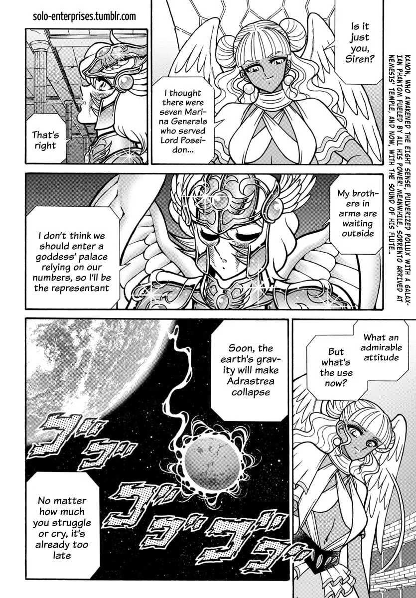 Saint Seiya: Kaiou Saiki RERISE OF POSEIDON, chapter 13, page 2