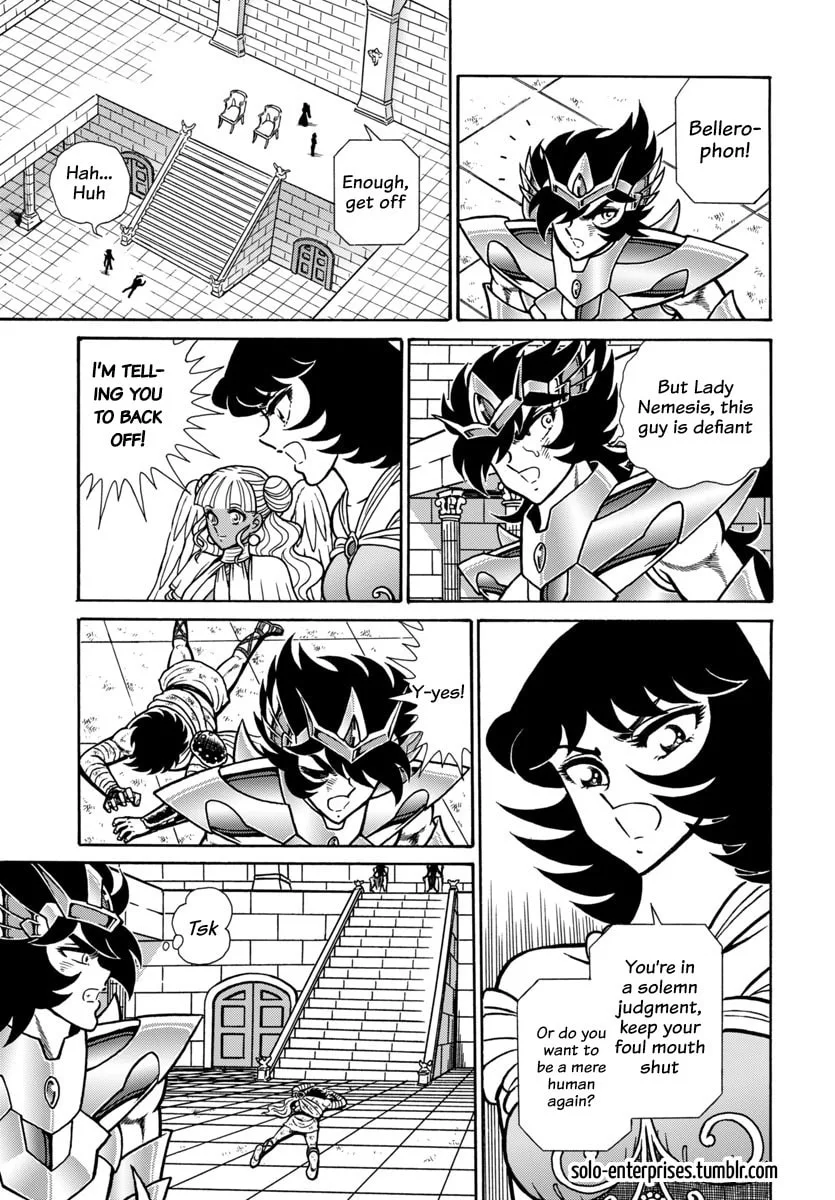 Saint Seiya: Kaiou Saiki RERISE OF POSEIDON, chapter 13, page 17
