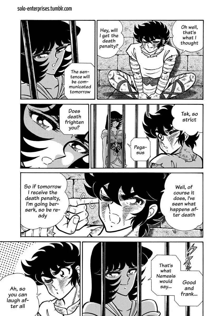 Saint Seiya: Kaiou Saiki RERISE OF POSEIDON, chapter 14, page 17