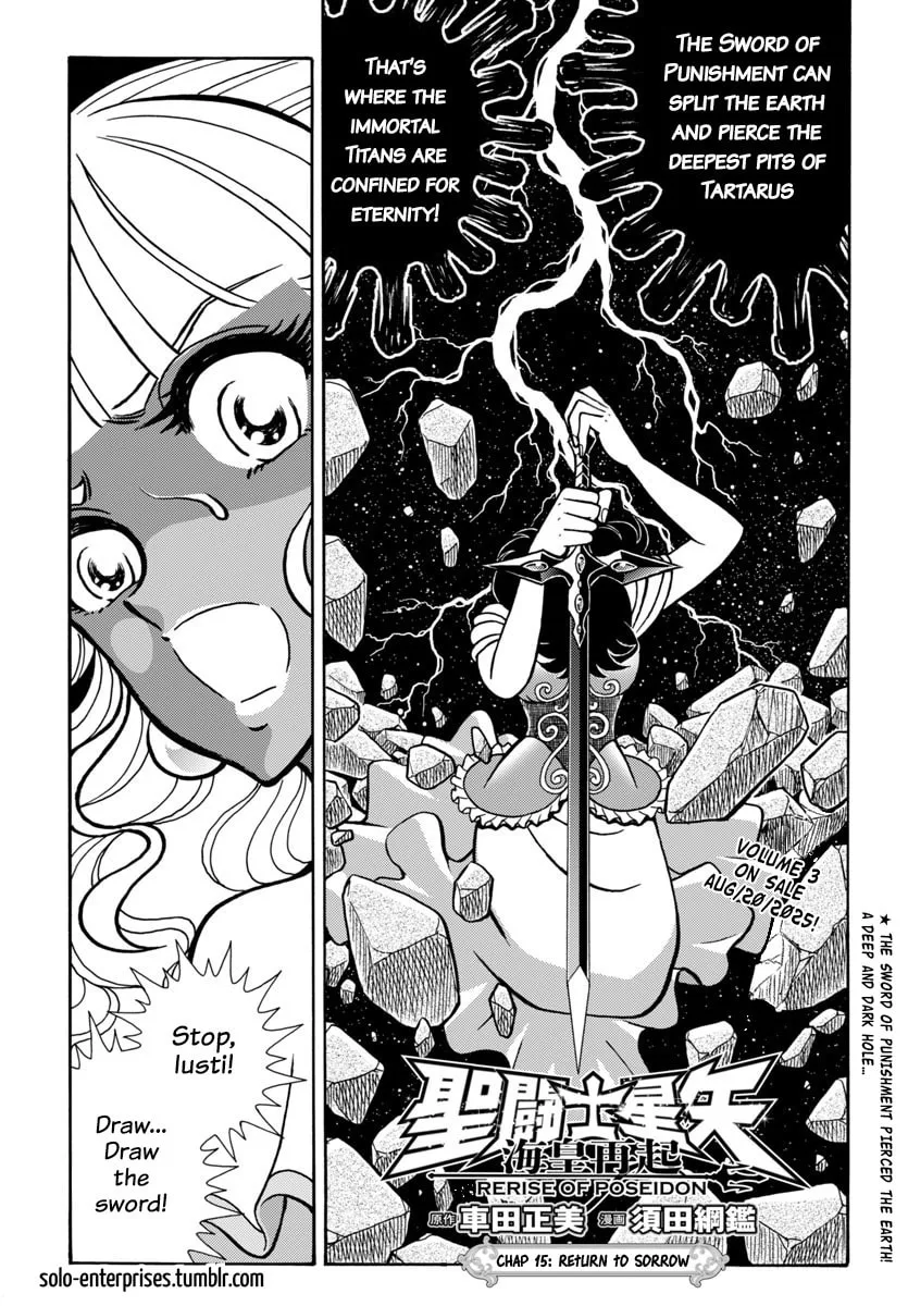 Saint Seiya: Kaiou Saiki RERISE OF POSEIDON, chapter 15, page 1