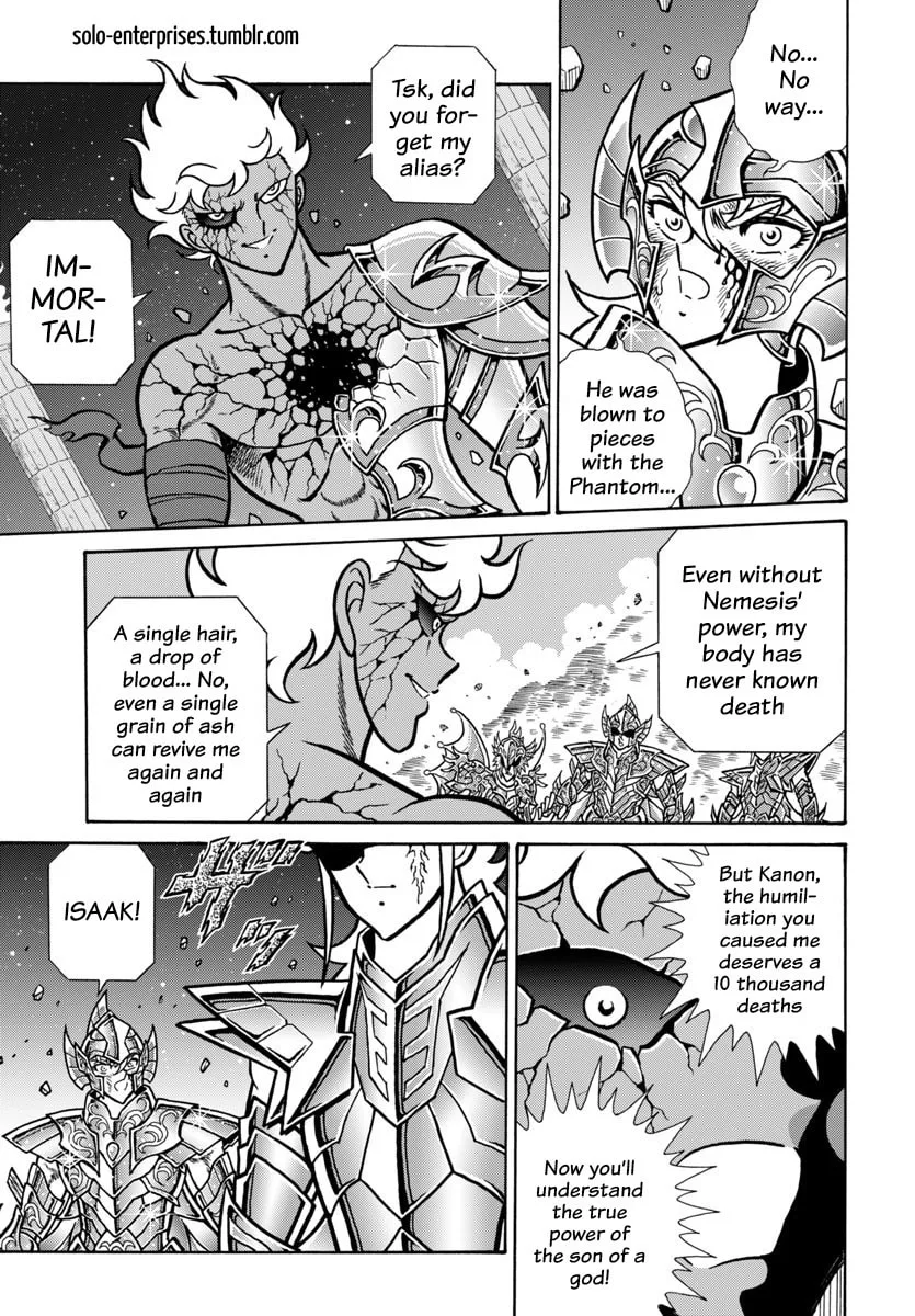Saint Seiya: Kaiou Saiki RERISE OF POSEIDON, chapter 15, page 28