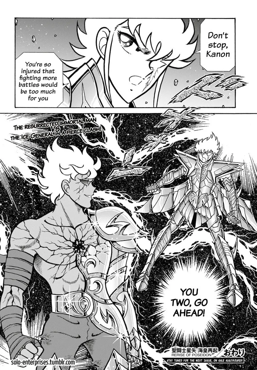 Saint Seiya: Kaiou Saiki RERISE OF POSEIDON, chapter 15, page 29