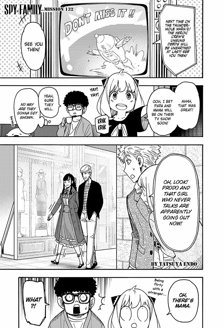 SPY x FAMILY Manga, chapter 132, page 1