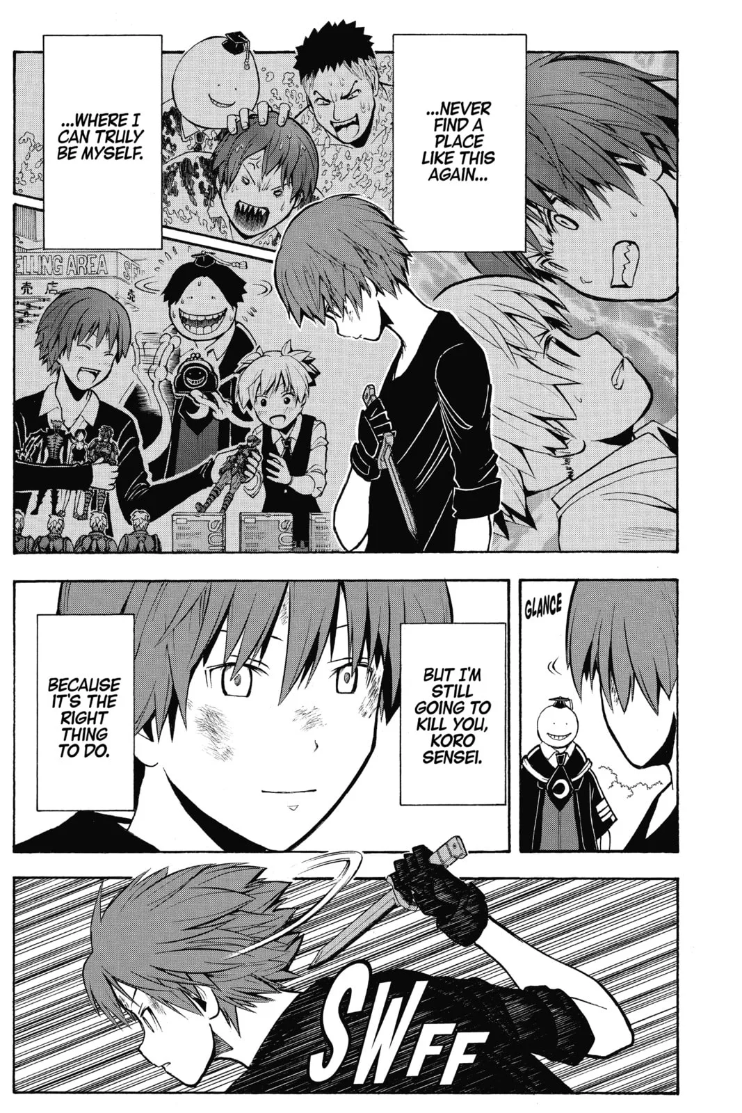Assassination Classroom, chapter 148, page 14