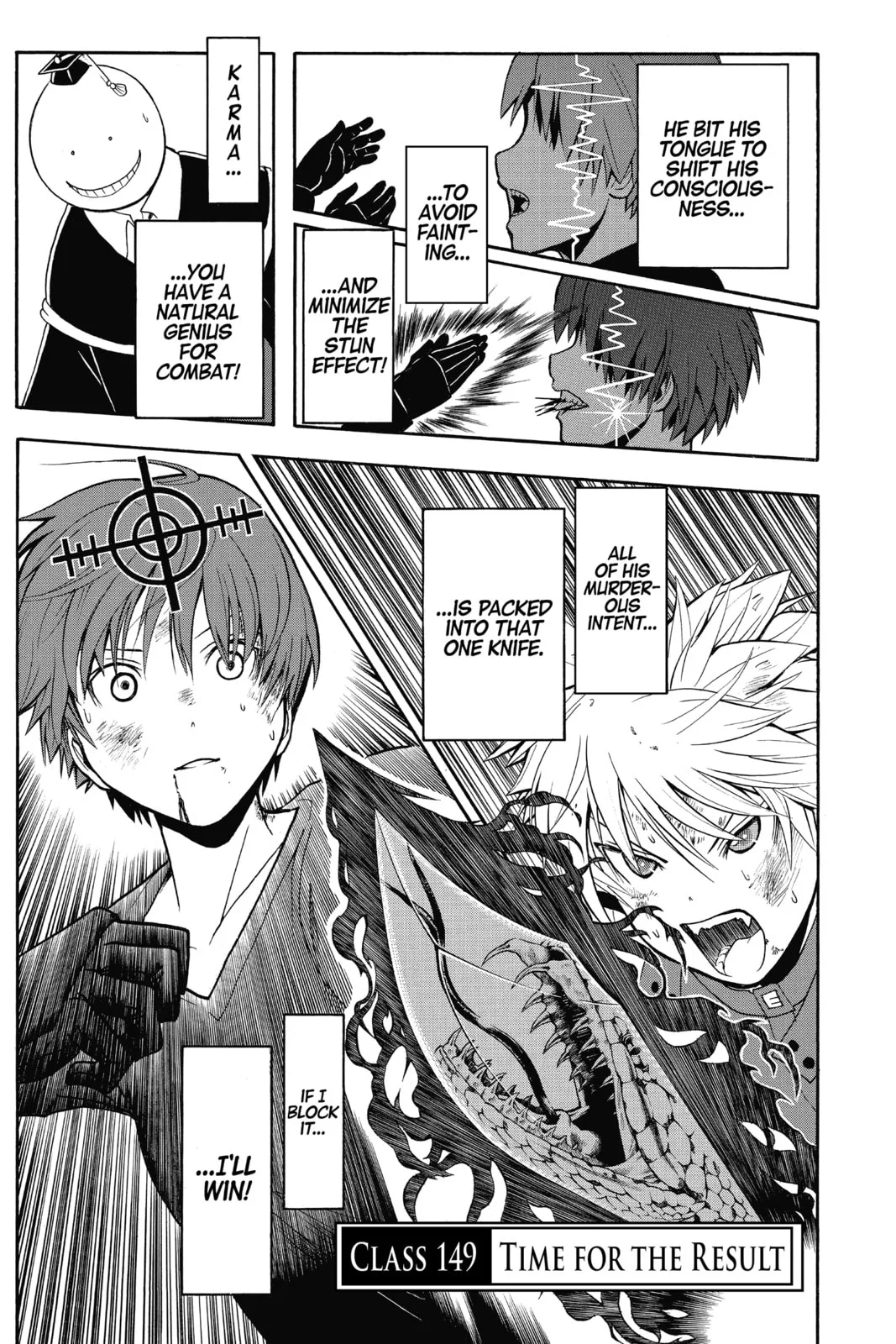 Assassination Classroom, chapter 149, page 1