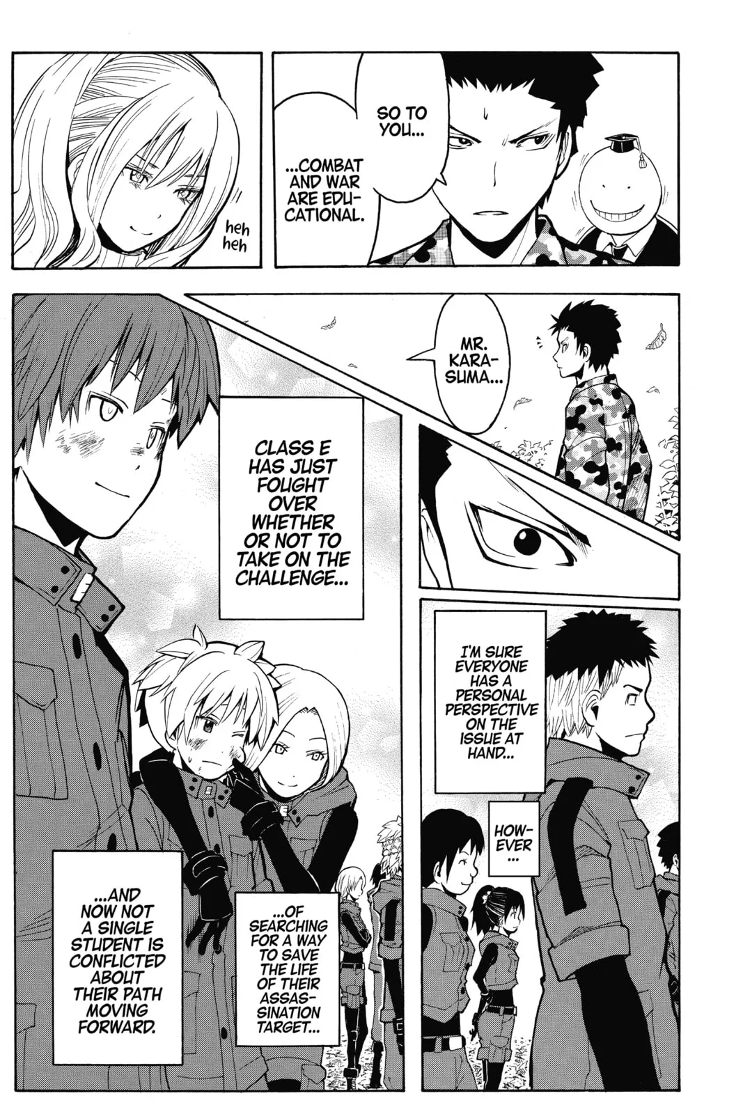 Assassination Classroom, chapter 149, page 15
