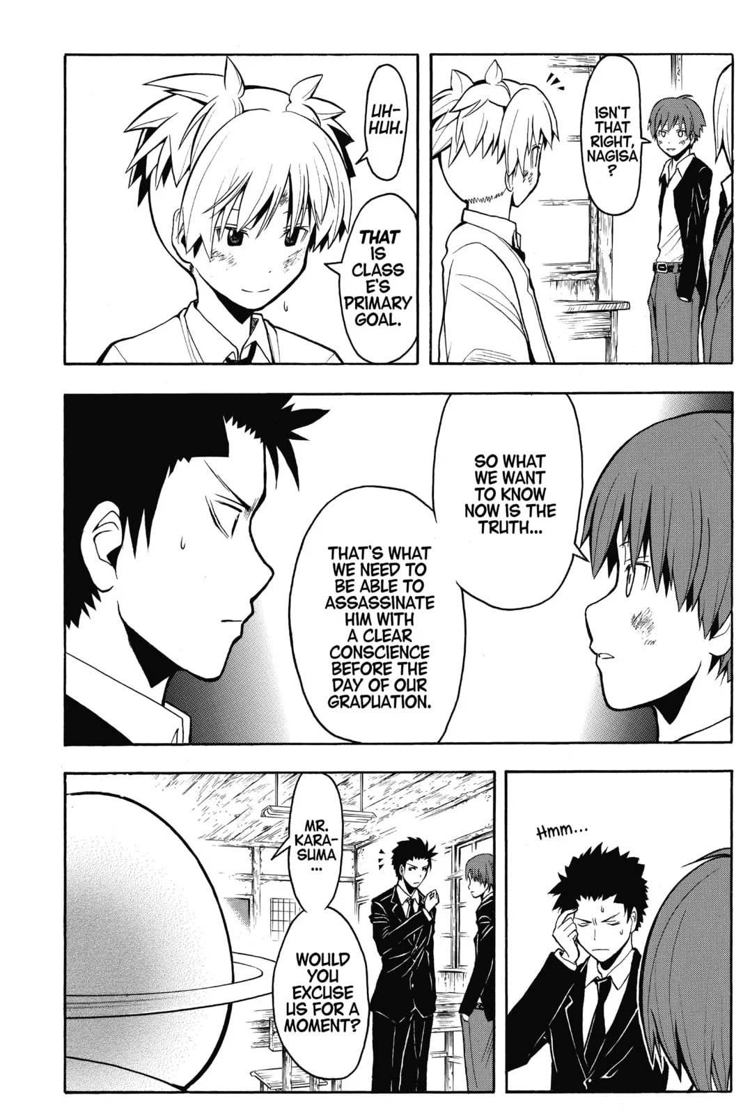Assassination Classroom, chapter 150, page 9