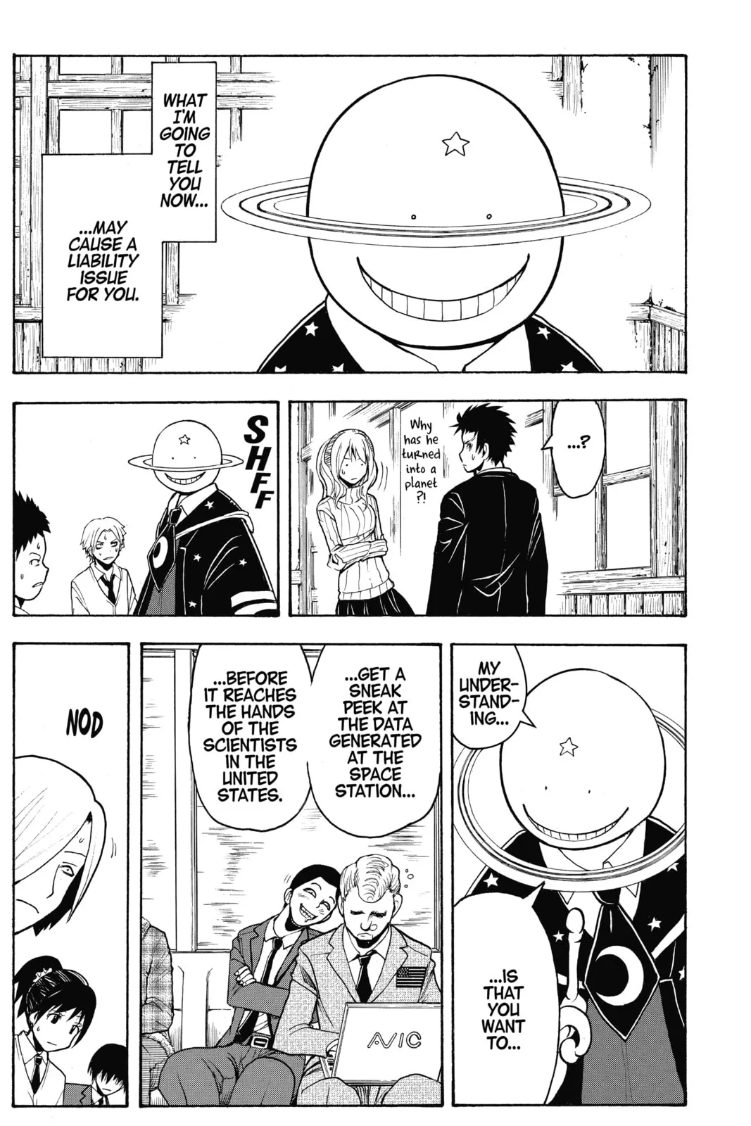 Assassination Classroom, chapter 150, page 10
