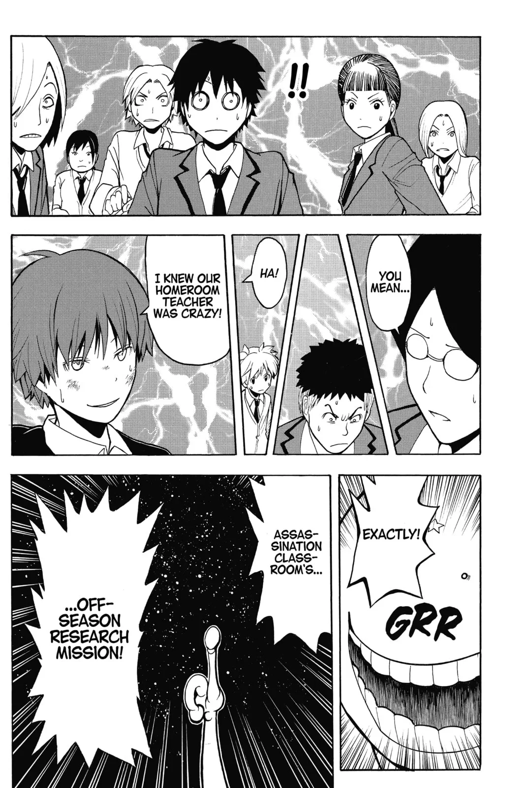 Assassination Classroom, chapter 150, page 14