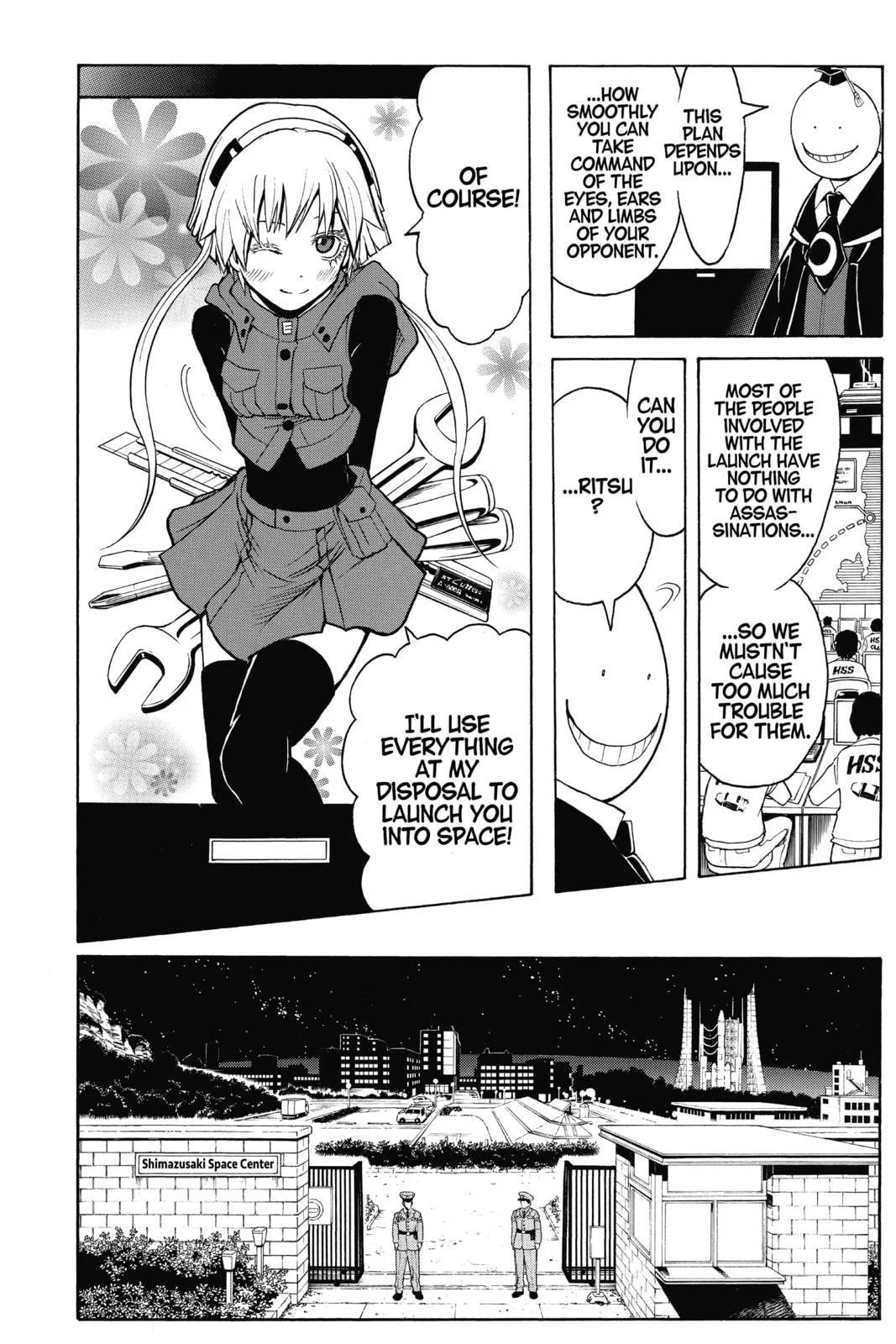 Assassination Classroom, chapter 150, page 17