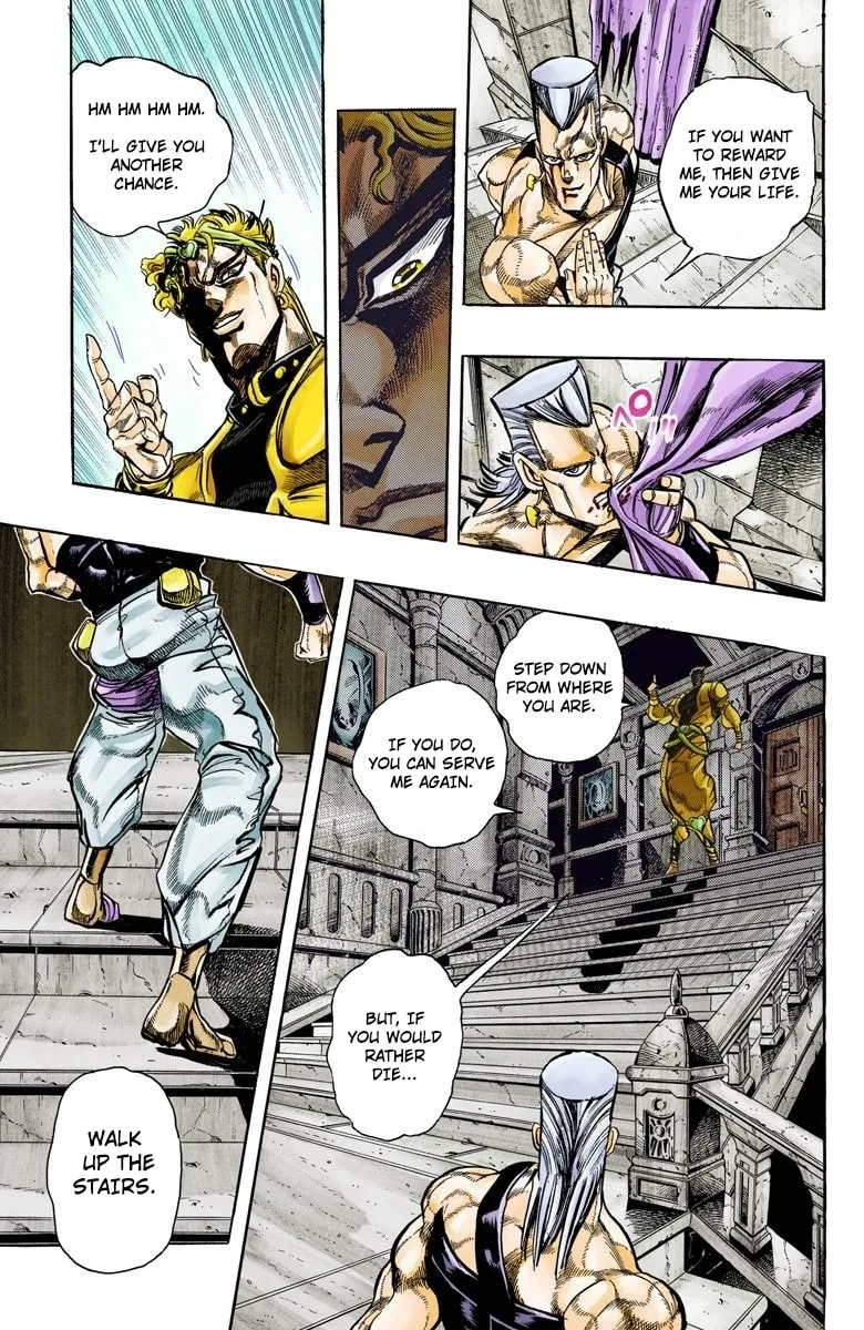 JoJo no Kimyou na Bouken Part 3: Stardust Crusaders Colored Manga, chapter 135, page 4