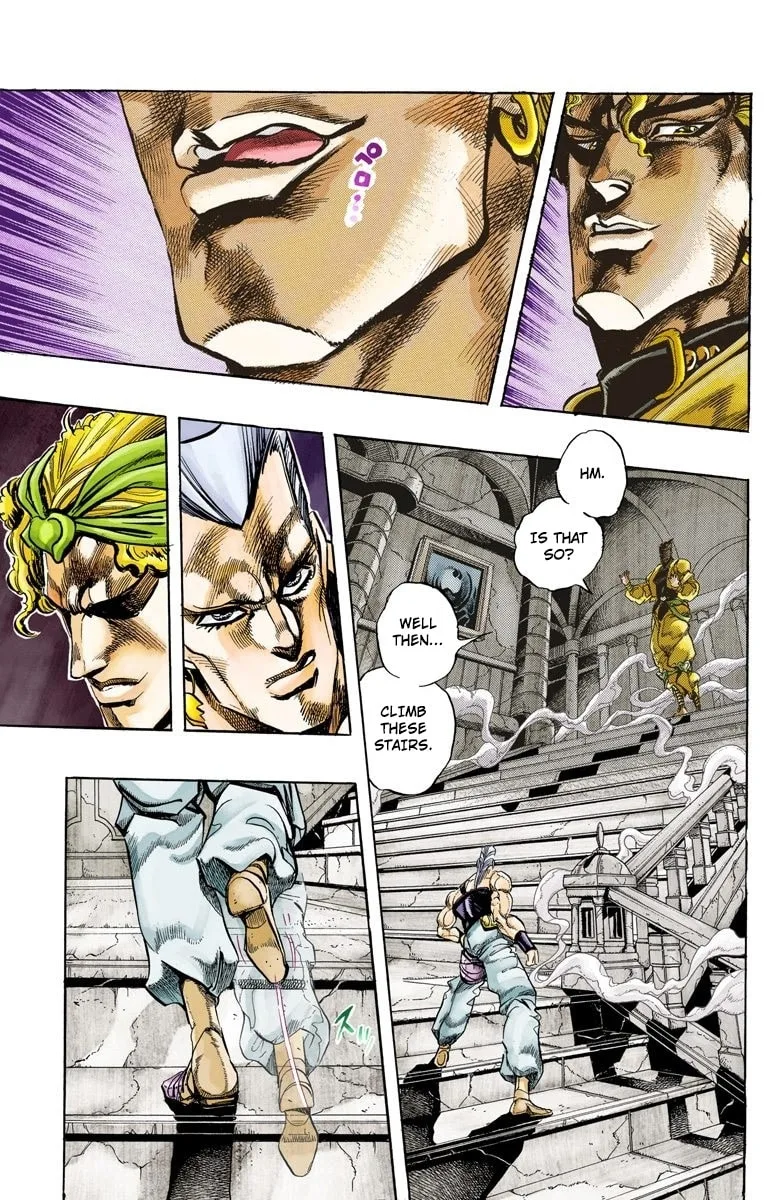 JoJo no Kimyou na Bouken Part 3: Stardust Crusaders Colored Manga, chapter 135, page 6