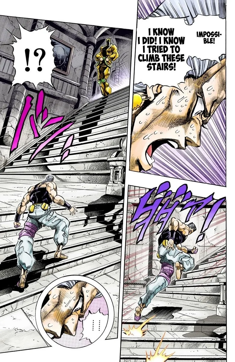 JoJo no Kimyou na Bouken Part 3: Stardust Crusaders Colored Manga, chapter 135, page 10