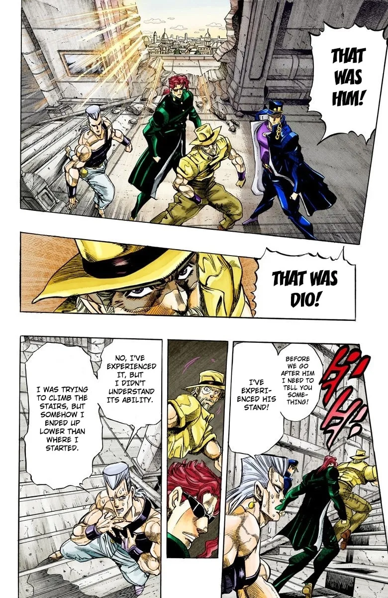 JoJo no Kimyou na Bouken Part 3: Stardust Crusaders Colored Manga, chapter 136, page 2