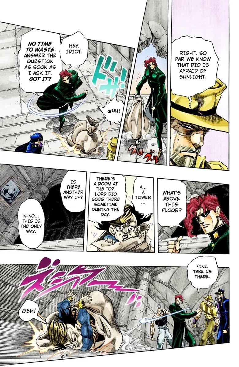 JoJo no Kimyou na Bouken Part 3: Stardust Crusaders Colored Manga, chapter 136, page 5