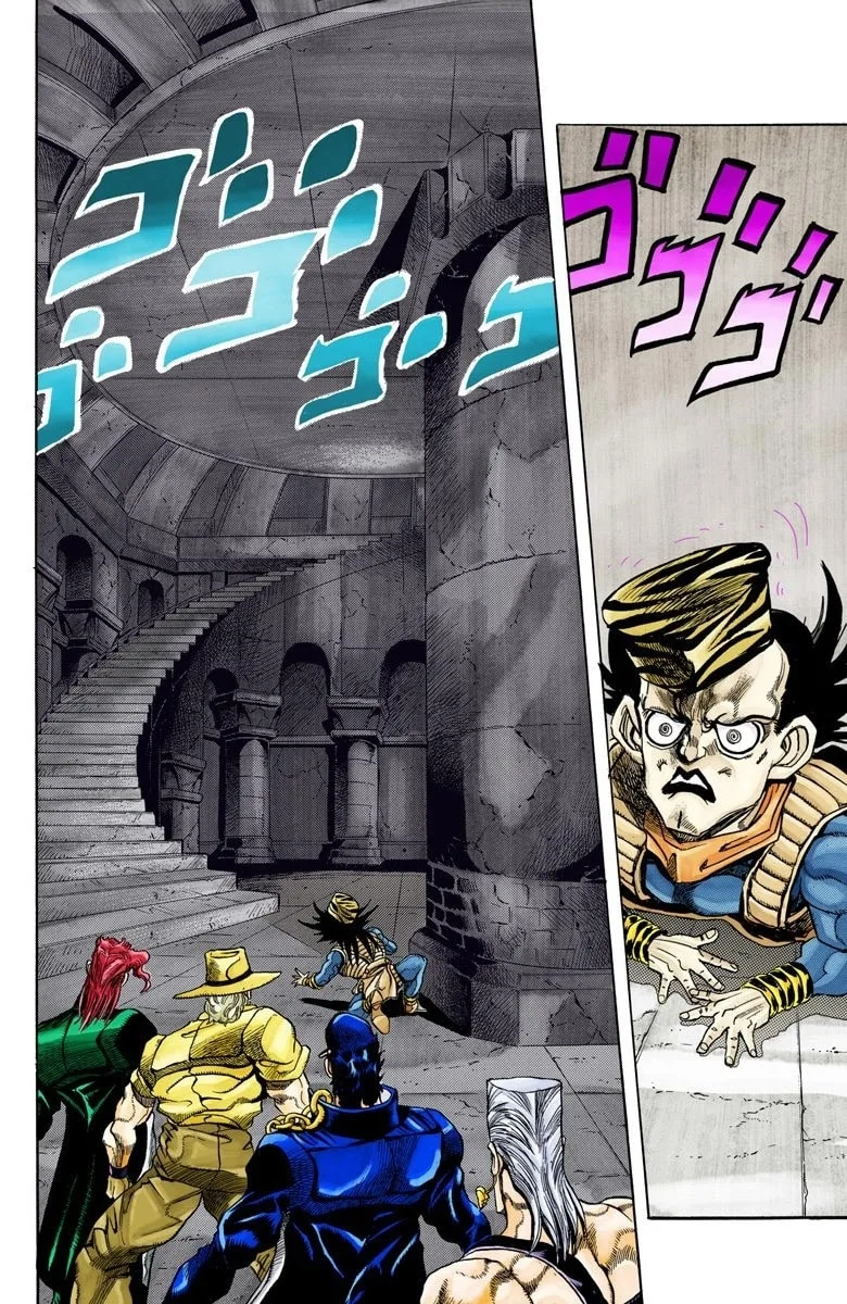 JoJo no Kimyou na Bouken Part 3: Stardust Crusaders Colored Manga, chapter 136, page 6