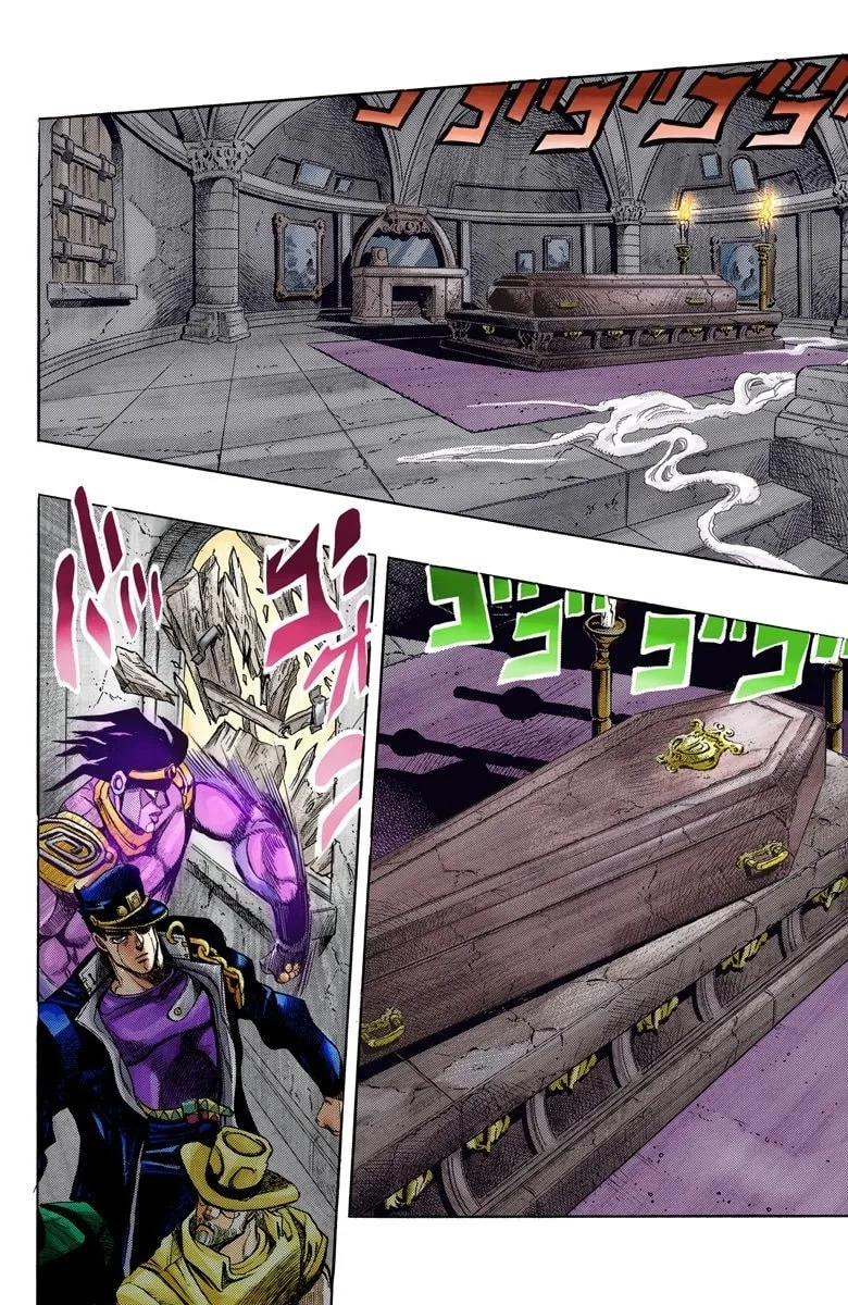 JoJo no Kimyou na Bouken Part 3: Stardust Crusaders Colored Manga, chapter 136, page 8