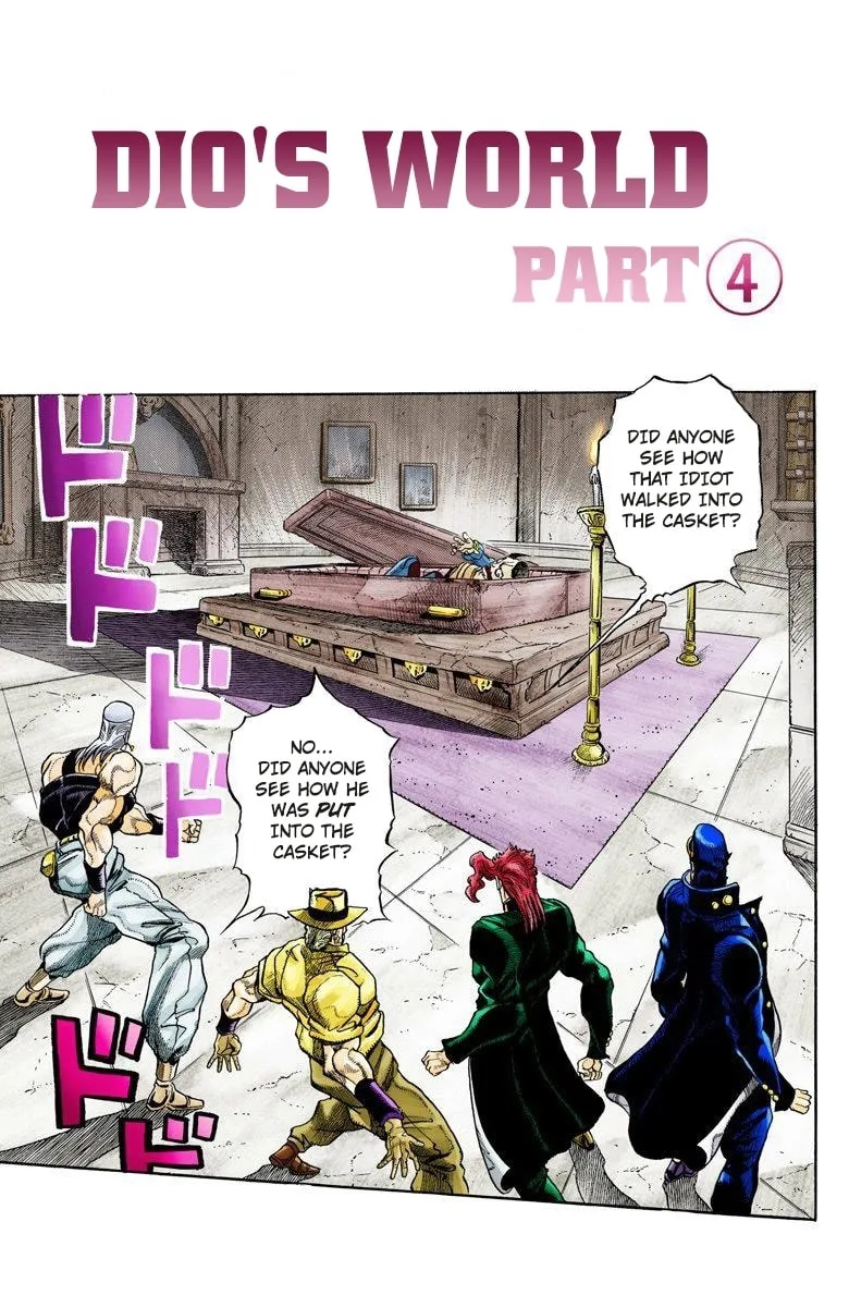 JoJo no Kimyou na Bouken Part 3: Stardust Crusaders Colored Manga, chapter 137, page 1