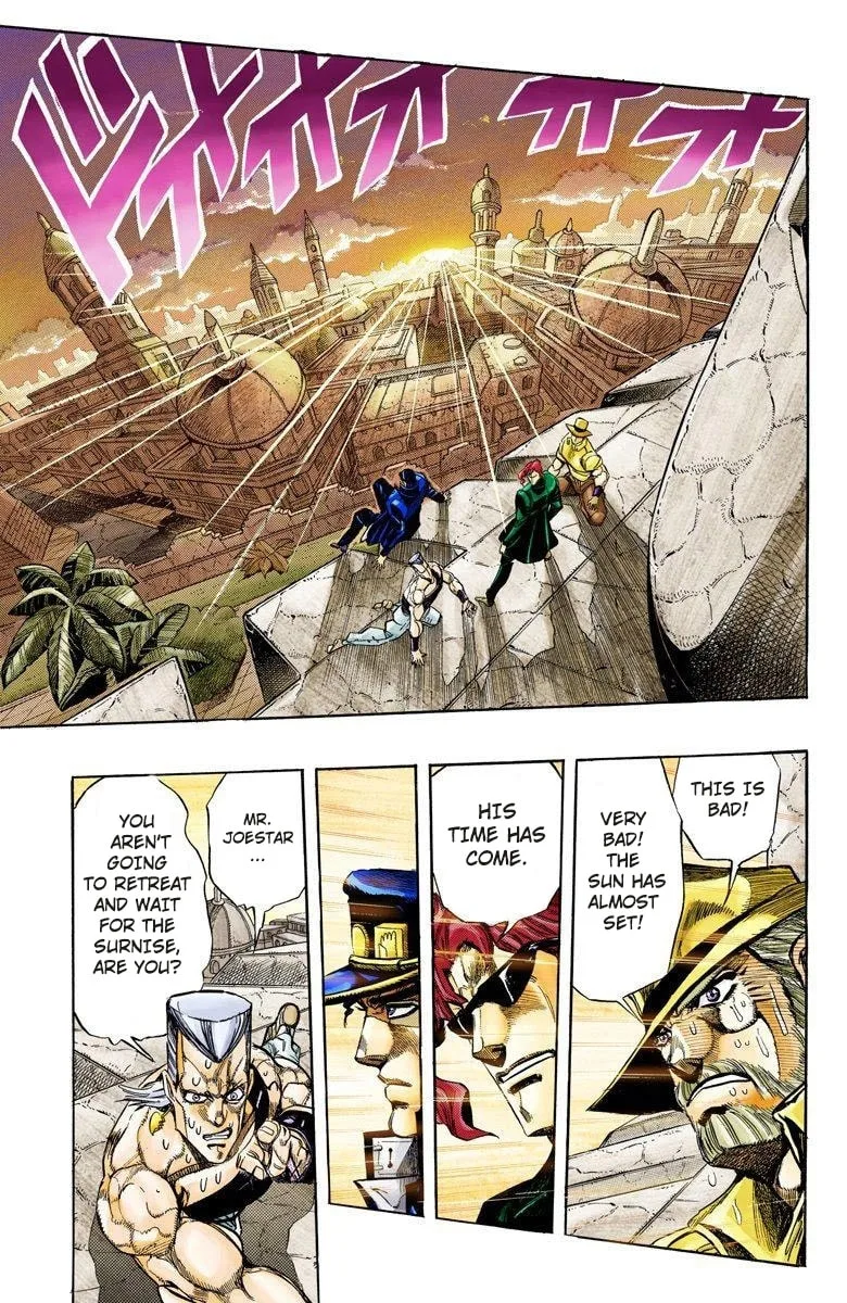 JoJo no Kimyou na Bouken Part 3: Stardust Crusaders Colored Manga, chapter 137, page 7