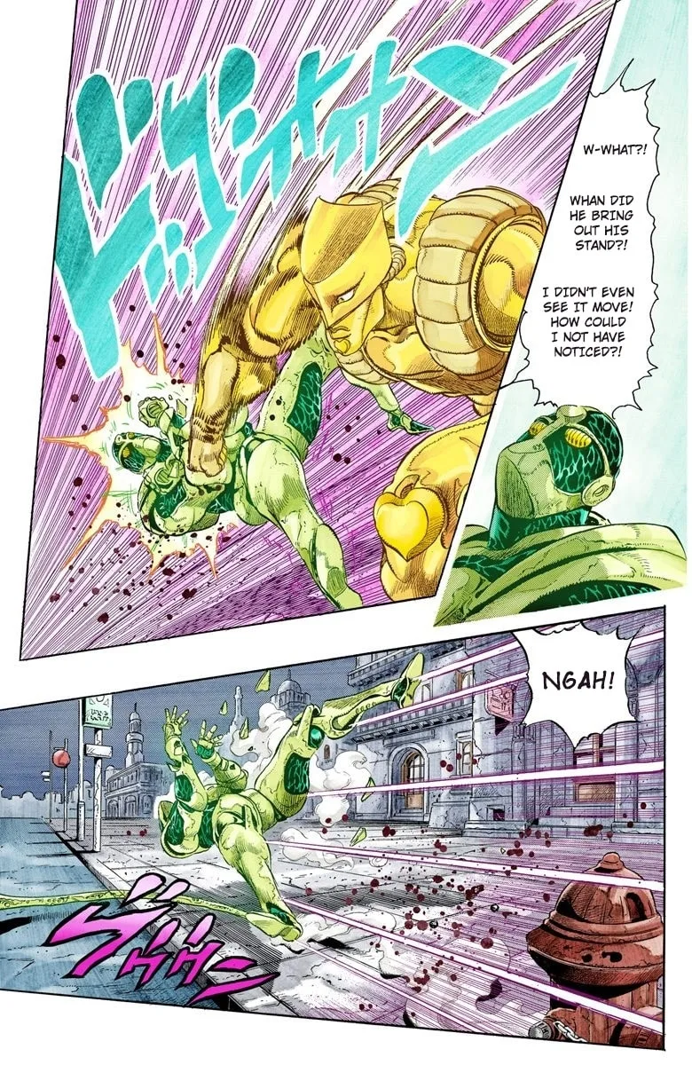 JoJo no Kimyou na Bouken Part 3: Stardust Crusaders Colored Manga, chapter 139, page 7