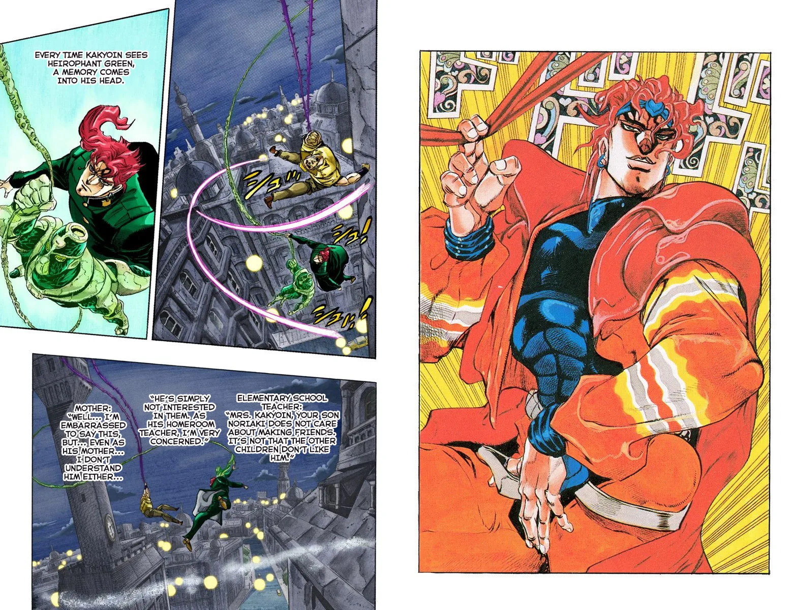 JoJo no Kimyou na Bouken Part 3: Stardust Crusaders Colored Manga, chapter 140, page 3