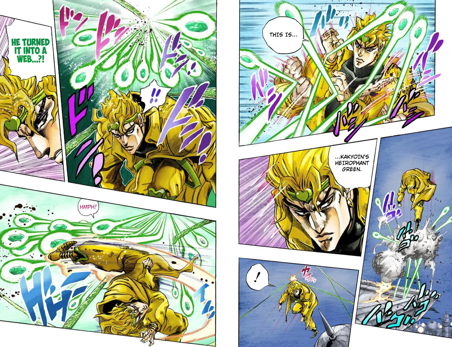 JoJo no Kimyou na Bouken Part 3: Stardust Crusaders Colored Manga, chapter 140, page 6