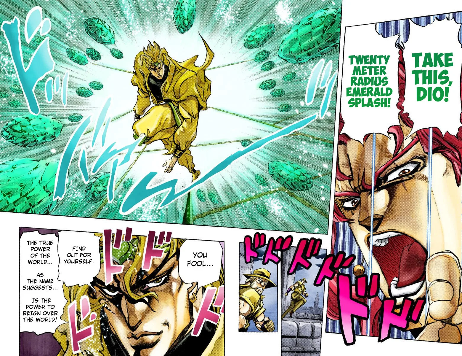 JoJo no Kimyou na Bouken Part 3: Stardust Crusaders Colored Manga, chapter 140, page 8