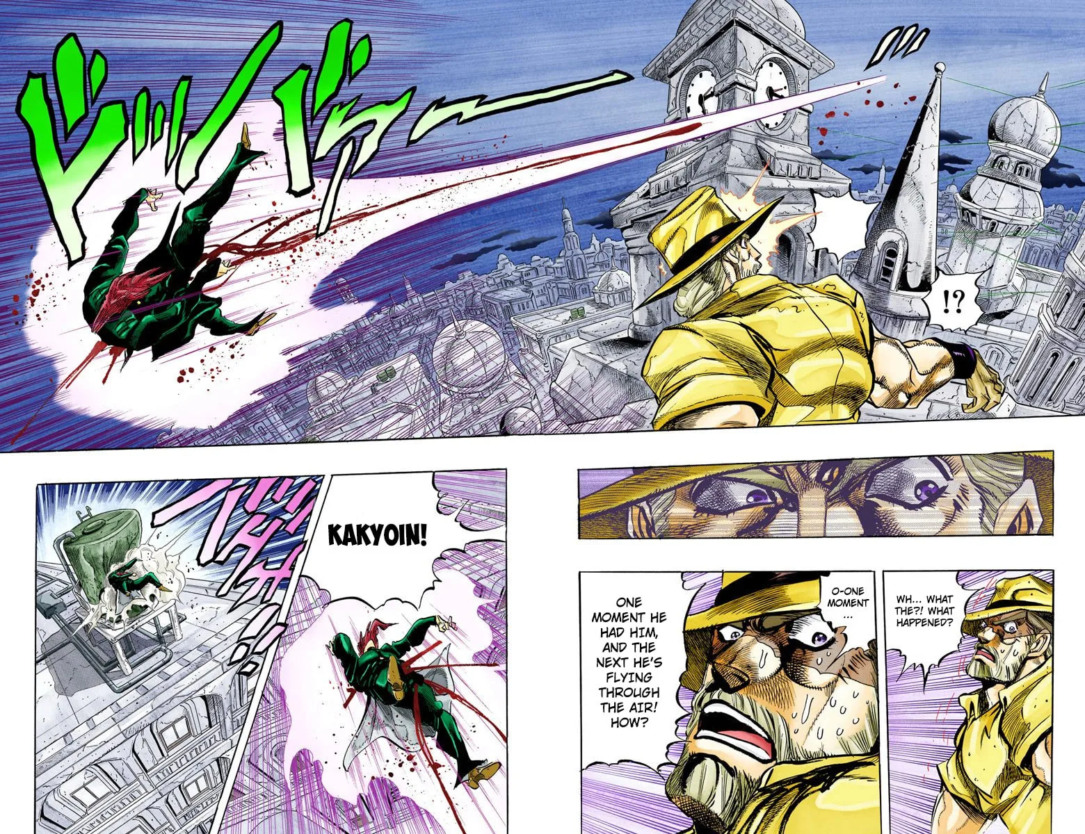 JoJo no Kimyou na Bouken Part 3: Stardust Crusaders Colored Manga, chapter 141, page 4