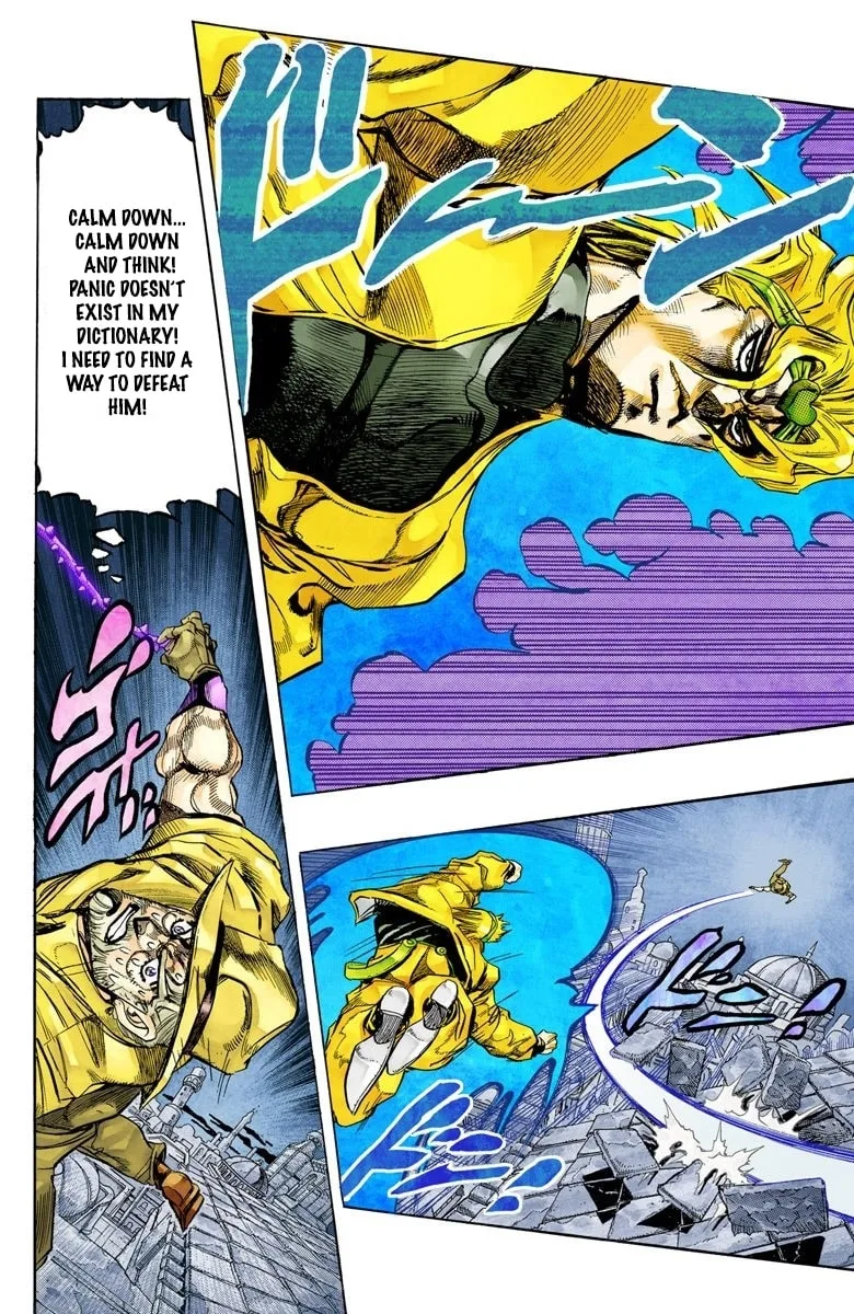 JoJo no Kimyou na Bouken Part 3: Stardust Crusaders Colored Manga, chapter 142, page 2